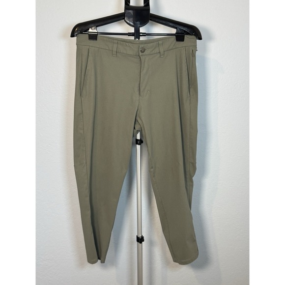 lululemon athletica Other - Lululemon Men's Pants 33 Green ABC/Commission Slim 5-Pocket Stretch